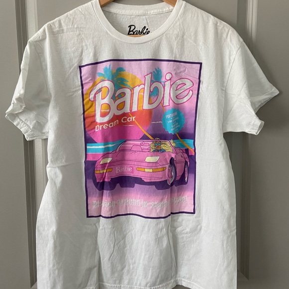 Barbie Tops - BARBIE TSHIRT SIZE LARGE